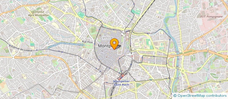 localisation de l'entreprise MADAME BURLISSON GWENAELLE à MONTPELLIER