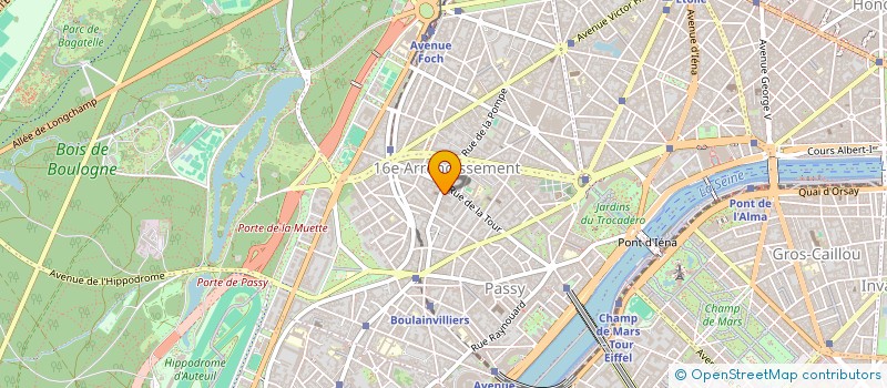 localisation de l'entreprise MADAME BURY PAULINA  PARIS