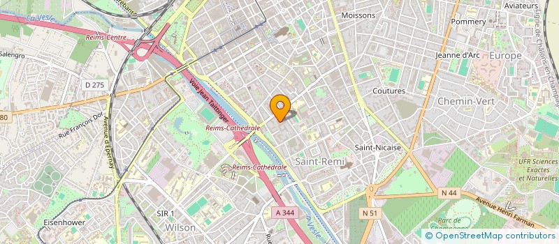 localisation de l'entreprise MADAME BUSE BILGIN à REIMS