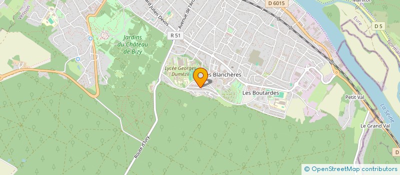 localisation de l'entreprise MADAME BUSRA ABDULAZIZOGLU  VERNON