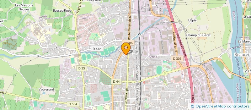 localisation de l'entreprise MADAME BUSRA CAN  GLEIZE