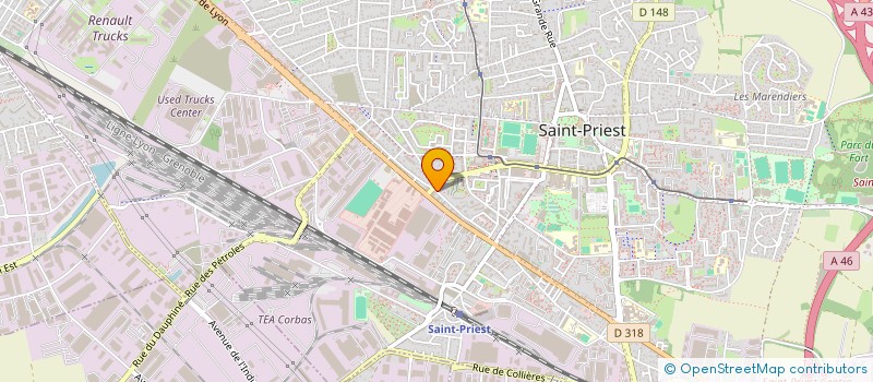 localisation de l'entreprise MADAME BUSRA DEMIR  SAINT-PRIEST