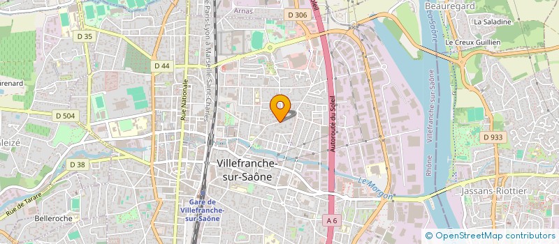 localisation de l'entreprise MADAME BUSRA OGUZHAN  VILLEFRANCHE-SUR-SAONE