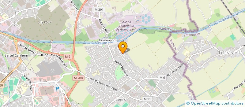 localisation de l'entreprise MADAME BUSRA SEN  LEERS