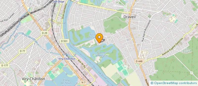 localisation de l'entreprise MADAME BY VANG à DRAVEIL