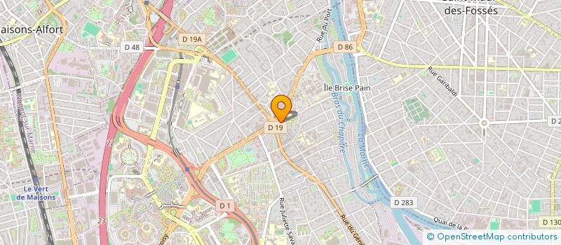 localisation de l'entreprise MADAME BYTHIA LEVY  CRETEIL