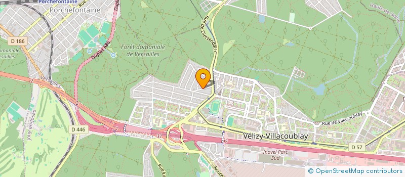 localisation de l'entreprise MADAME C BEDIAN  VELIZY-VILLACOUBLAY