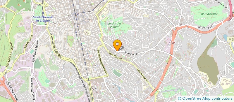 localisation de l'entreprise MADAME C BELLONI  SAINT-ETIENNE