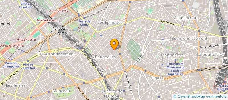 localisation de l'entreprise MADAME C BESSOU  PARIS