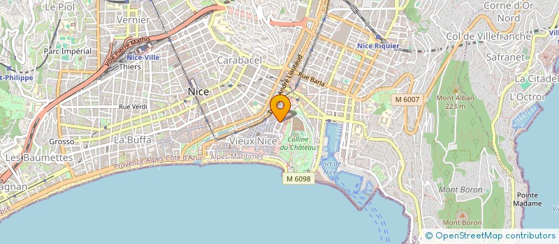 localisation de l'entreprise MADAME C CHATRIEUX à NICE