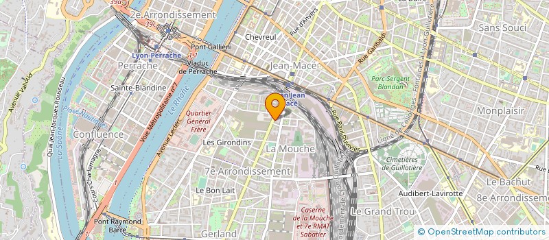 localisation de l'entreprise MADAME C DEMARTHE à LYON