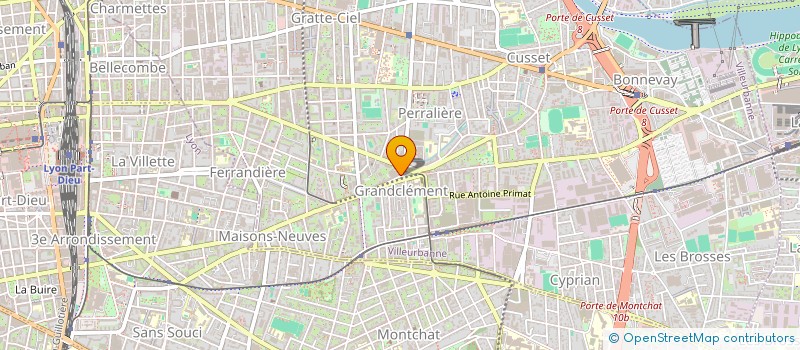 localisation de l'entreprise MADAME C DERDERIAN à VILLEURBANNE