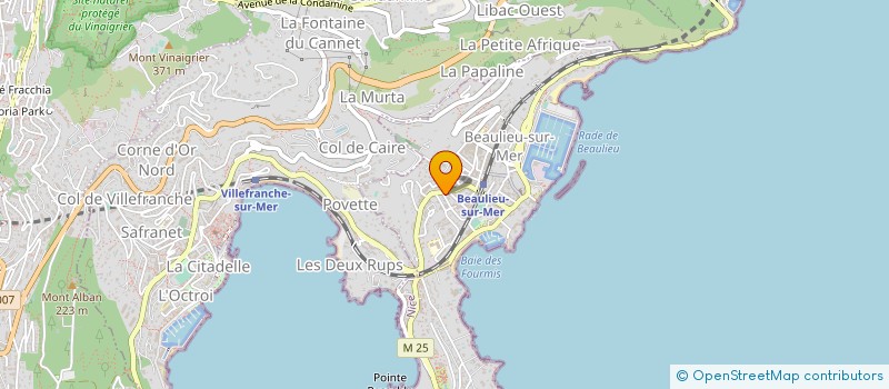 localisation de l'entreprise MADAME C GANDOLFO à BEAULIEU-SUR-MER