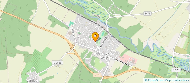 localisation de l'entreprise MADAME C GRUMIER  JONCHERY-SUR-VESLE