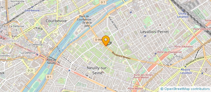 localisation de l'entreprise MADAME C ISAROPOULOS à NEUILLY-SUR-SEINE