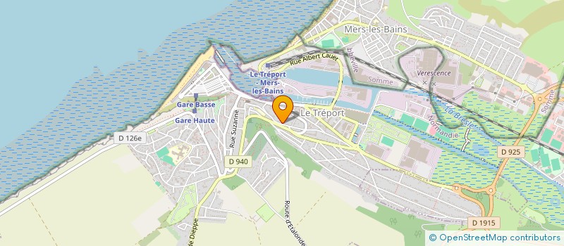 localisation de l'entreprise MADAME C LECONTE à LE TREPORT