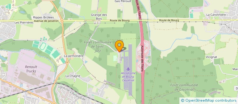 localisation de l'entreprise MADAME C MEIRELES DA ROCHA  JASSERON