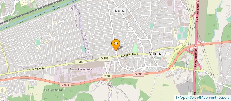 localisation de l'entreprise MADAME C MONTEAN à VILLEPARISIS