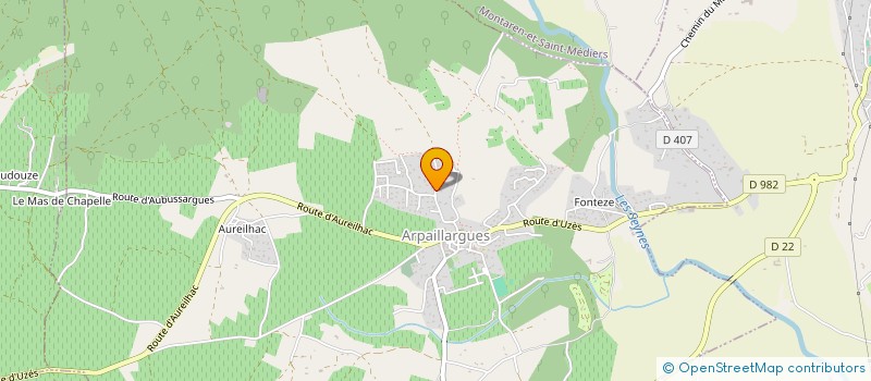 localisation de l'entreprise MADAME C MONTOLIN à ARPAILLARGUES-ET-AUREILLAC