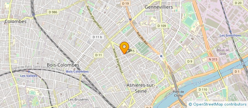 localisation de l'entreprise MADAME C PETRIMOL à ASNIERES-SUR-SEINE