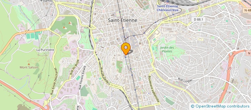 localisation de l'entreprise MADAME C SCIANDRA  SAINT-ETIENNE