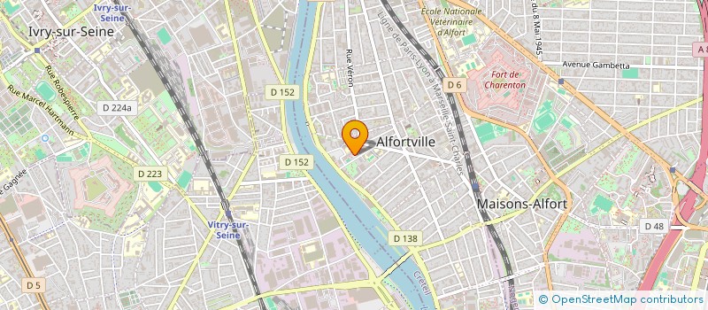 localisation de l'entreprise MADAME C TONNERRE à ALFORTVILLE