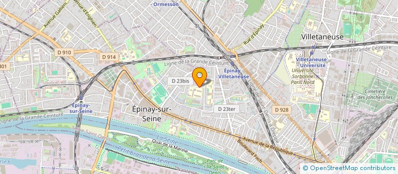 localisation de l'entreprise MADAME C VANNAVONG à EPINAY-SUR-SEINE