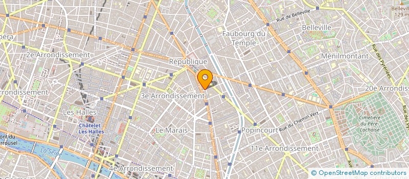 localisation de l'entreprise MADAME CABRERA MARTINEZ à PARIS