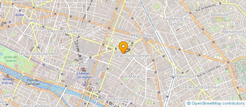 localisation de l'entreprise MADAME CAID HAFSI à PARIS