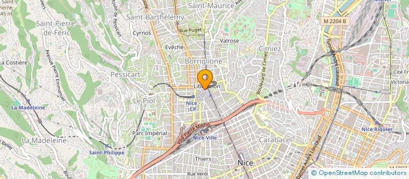 localisation de l'entreprise MADAME CAIDA NINGONE EKWAGHE CAIDA SORAYA à NICE