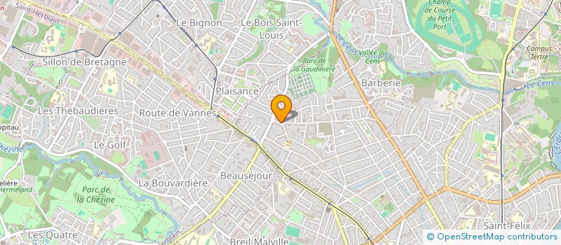 localisation de l'entreprise MADAME CALI CONSEIL à NANTES
