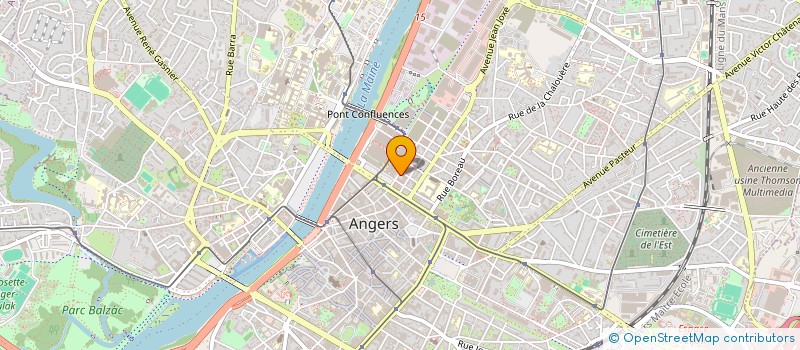 localisation de l'entreprise MADAME CALISSA CHEVALIER à ANGERS