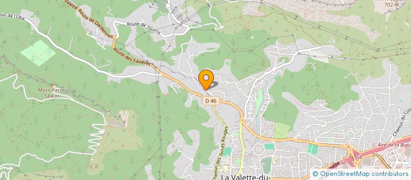 localisation de l'entreprise MADAME CALISTA CEBRERO SANTIBANEZ  LA VALETTE-DU-VAR