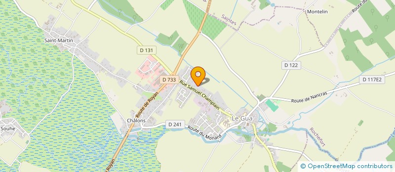 localisation de l'entreprise MADAME CALISTA DE LOPETEGUY  LE GUA