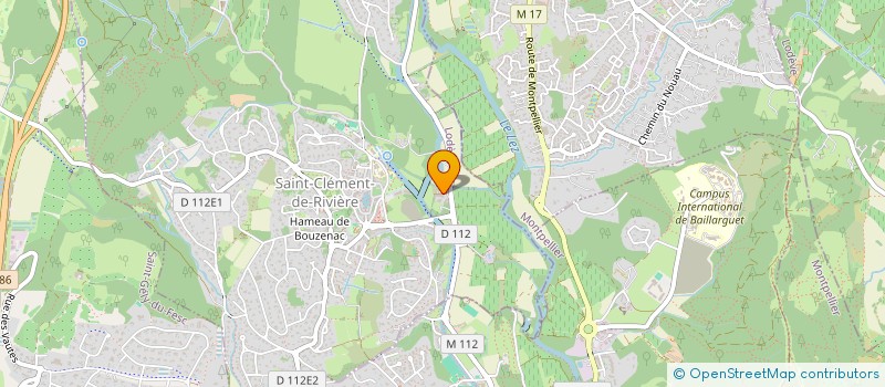 localisation de l'entreprise MADAME CALISTA HEADLEY  SAINT-CLEMENT-DE-RIVIERE