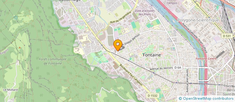 localisation de l'entreprise MADAME CALIXTE ALIMA ELANG à GRENOBLE