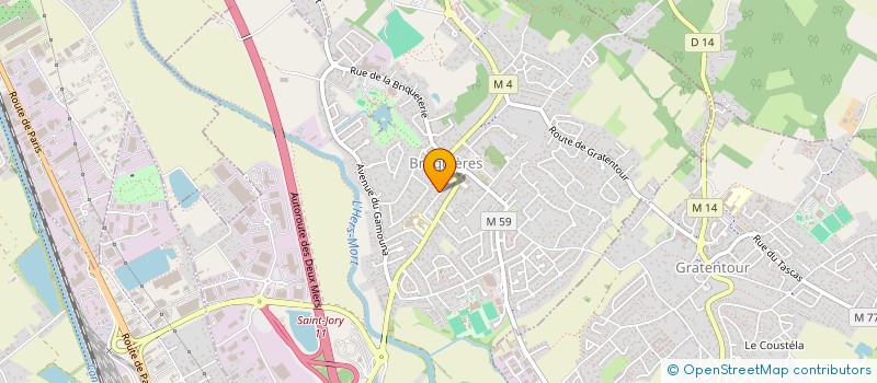 localisation de l'entreprise MADAME CALLIOPE SAMARCO  BRUGUIERES