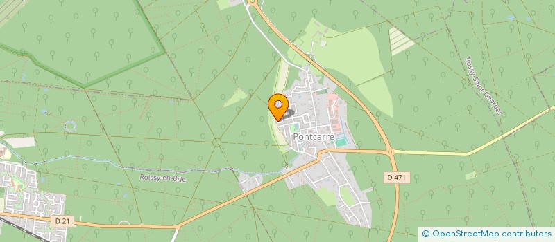 localisation de l'entreprise MADAME CALLISTA LARRIVEE  PONTCARRE