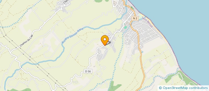 localisation de l'entreprise MADAME CALVAIRE VIRAPIN à SAINT-BENOIT