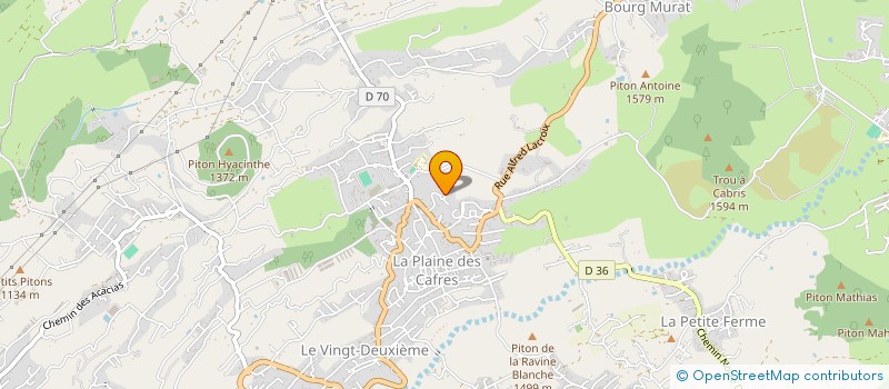 localisation de l'entreprise MADAME CALVERT VIENNE  LE TAMPON