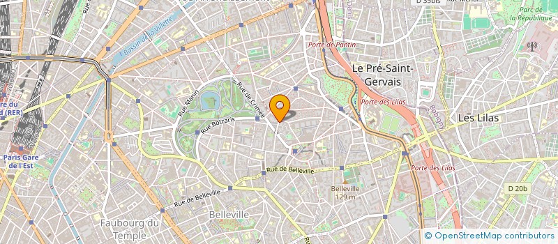 localisation de l'entreprise MADAME CALYPSO BAQUEY  PARIS