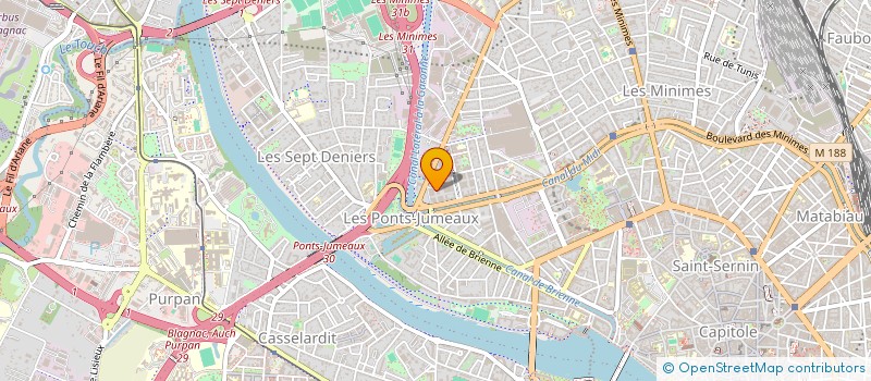 localisation de l'entreprise MADAME CALYPSO CORDIER à TOULOUSE
