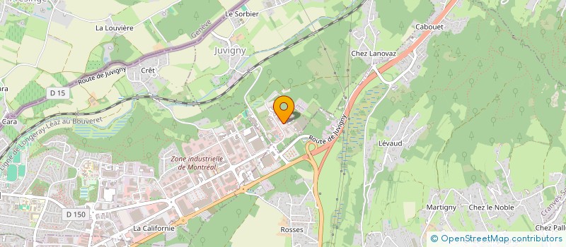 localisation de l'entreprise MADAME CALYPSO COUSIN  JUVIGNY