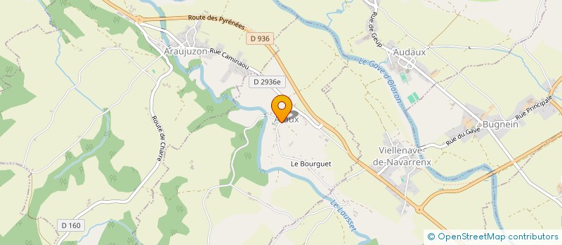 localisation de l'entreprise MADAME CALYPSO DEBROT à NAVARRENX