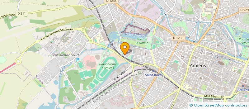 localisation de l'entreprise MADAME CALYPSO ROSANT  AMIENS