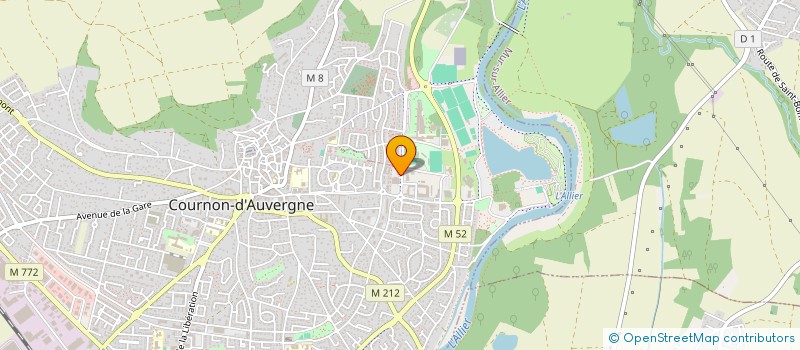 localisation de l'entreprise MADAME CALYPSO WILLAUME--CEGLAREK  COURNON-D'AUVERGNE