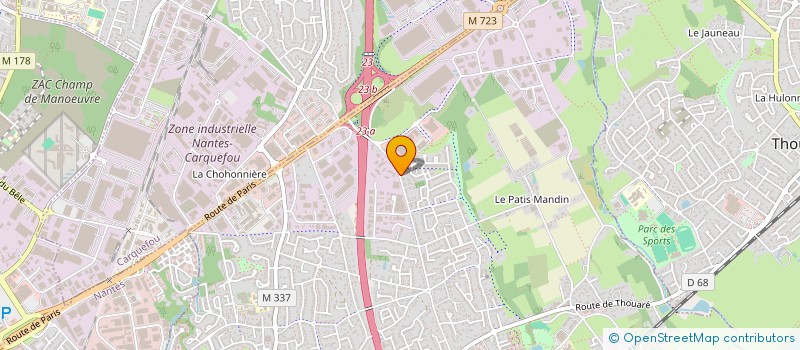 localisation de l'entreprise MADAME CAM NGUYEN  SAINTE-LUCE-SUR-LOIRE