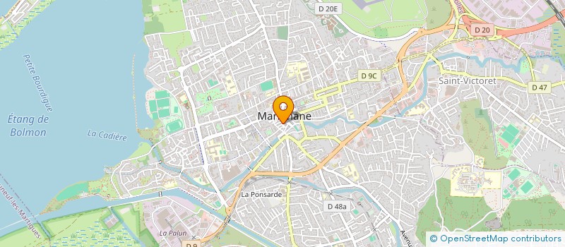 localisation de l'entreprise MADAME CAMELIA BELKHIRI à MARIGNANE