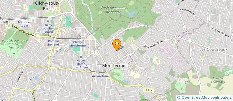 localisation de l'entreprise MADAME CAMELIA CHERIET à MONTFERMEIL