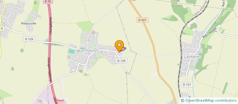 localisation de l'entreprise MADAME CAMELIA DACQUIN  LORMAISON